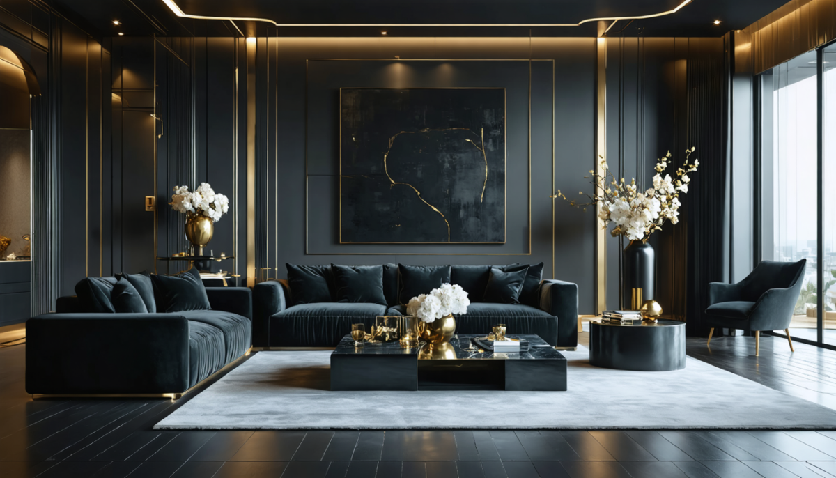 découvrez comment le noir apporte une élégance intemporelle et sublime votre intérieur avec style et raffinement.