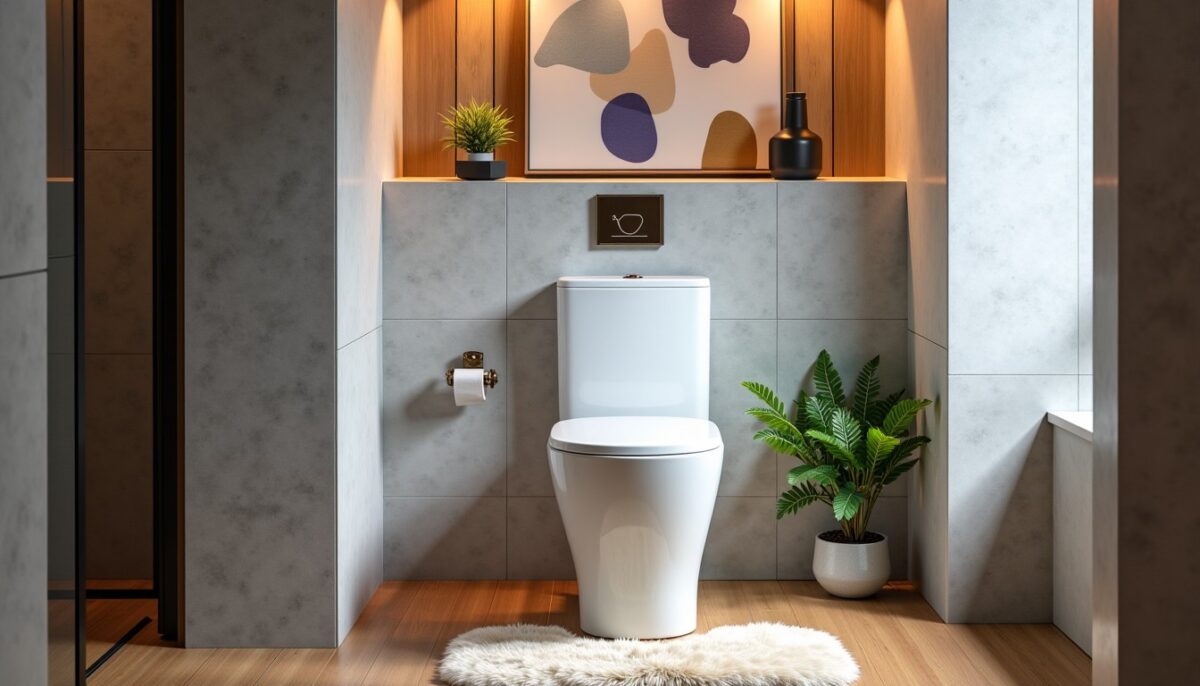 Des toilettes stylées : astuces déco pour un espace qui fait sensation !