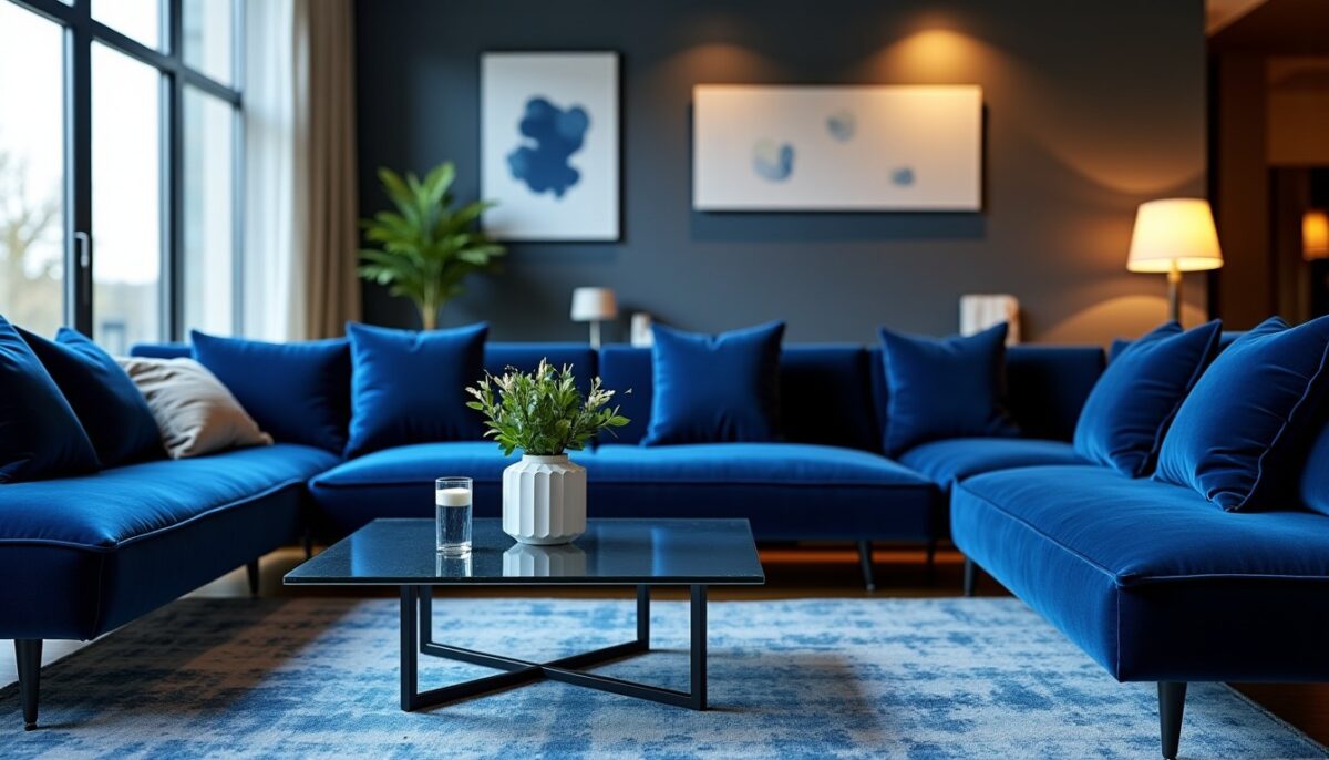 Bleu marine : découvrez les harmonies colorées qui magnifient votre intérieur
