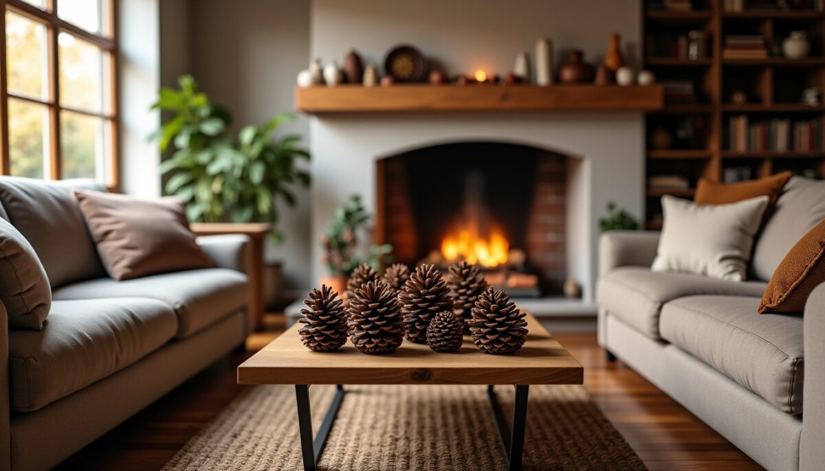 Pommes de Pin : 7 Idées Créatives pour Sublimer Votre Décor Intérieur