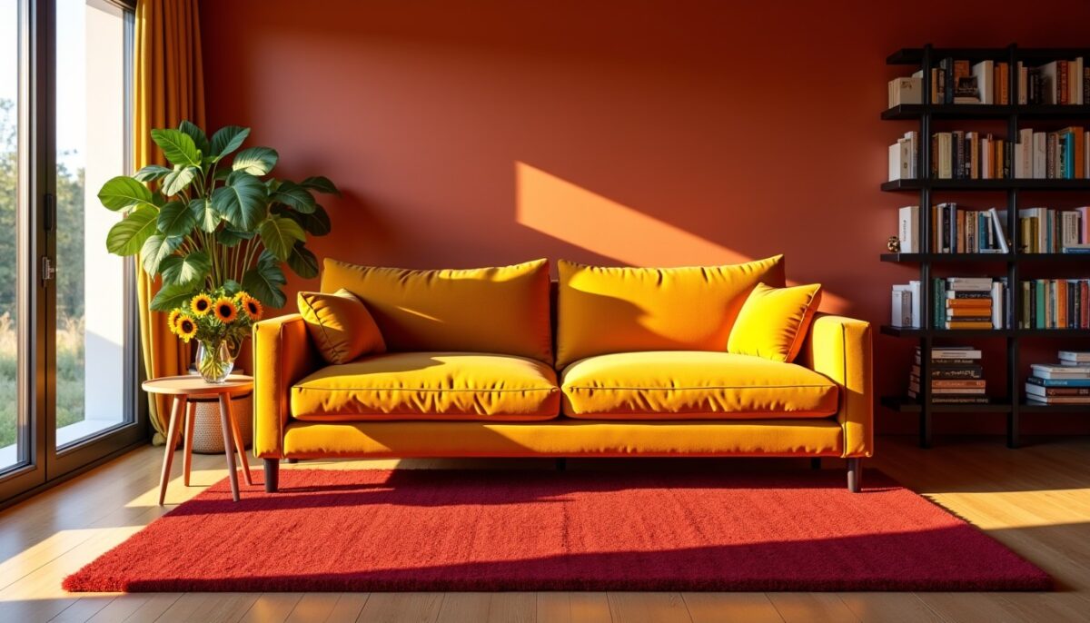 Les couleurs chaudes : le secret pour métamorphoser l'ambiance de votre intérieur