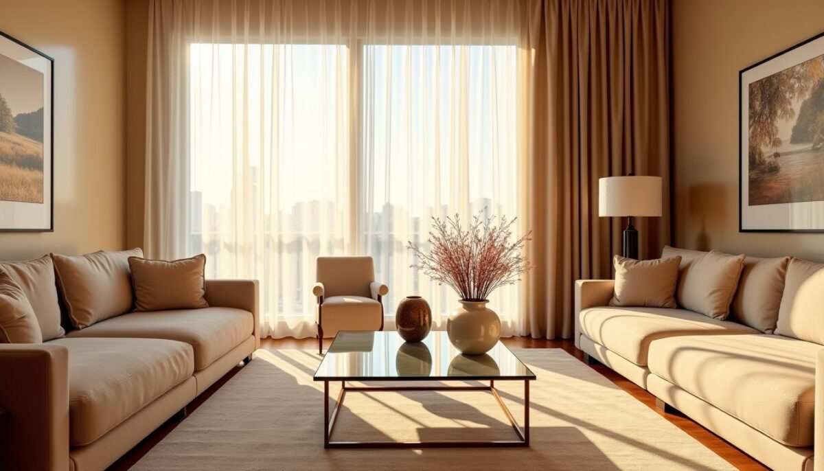 La teinte champagne : l'élégance subtile qui sublime votre décor intérieur