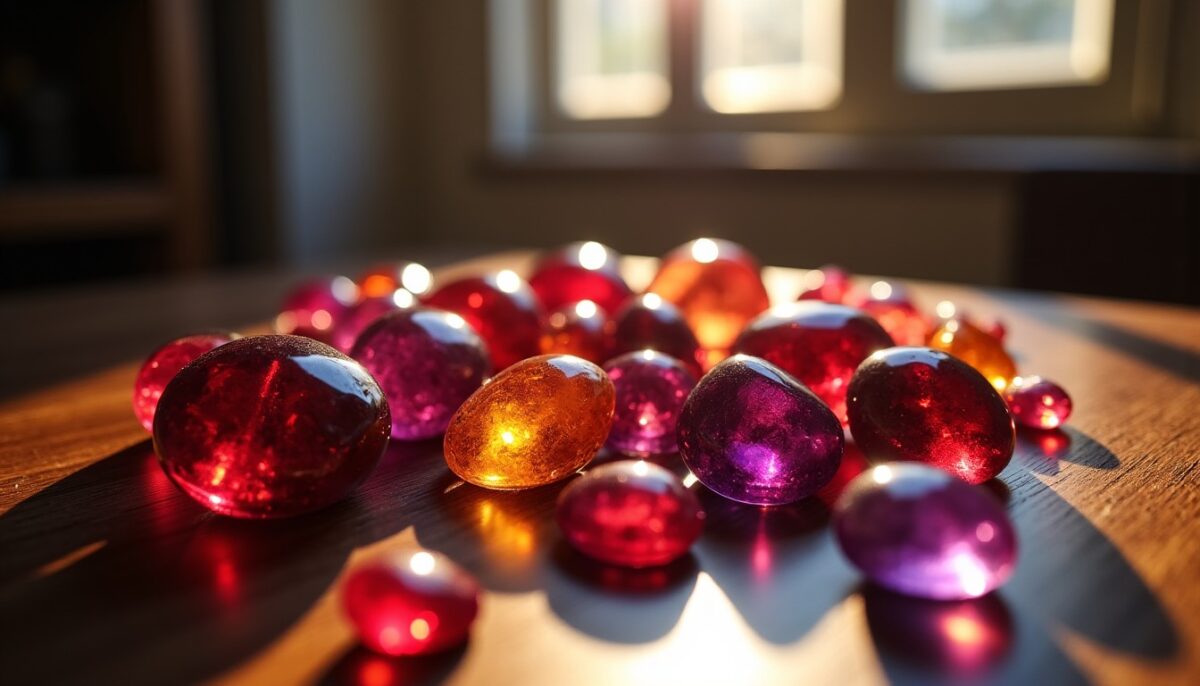 Grenat : Exploration des nuances de couleur et de leurs significations mystérieuses