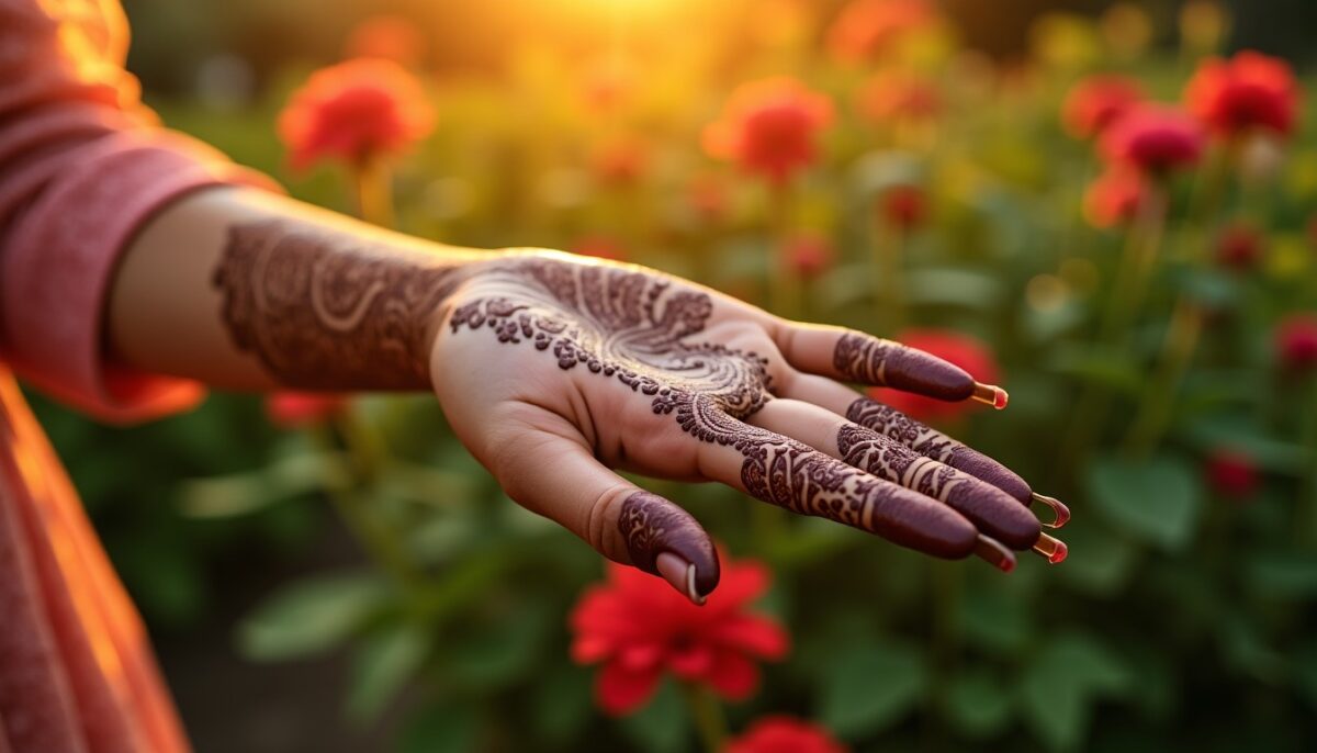 Mehndi : l’art millénaire qui habille les mains d’une élégance intemporelle