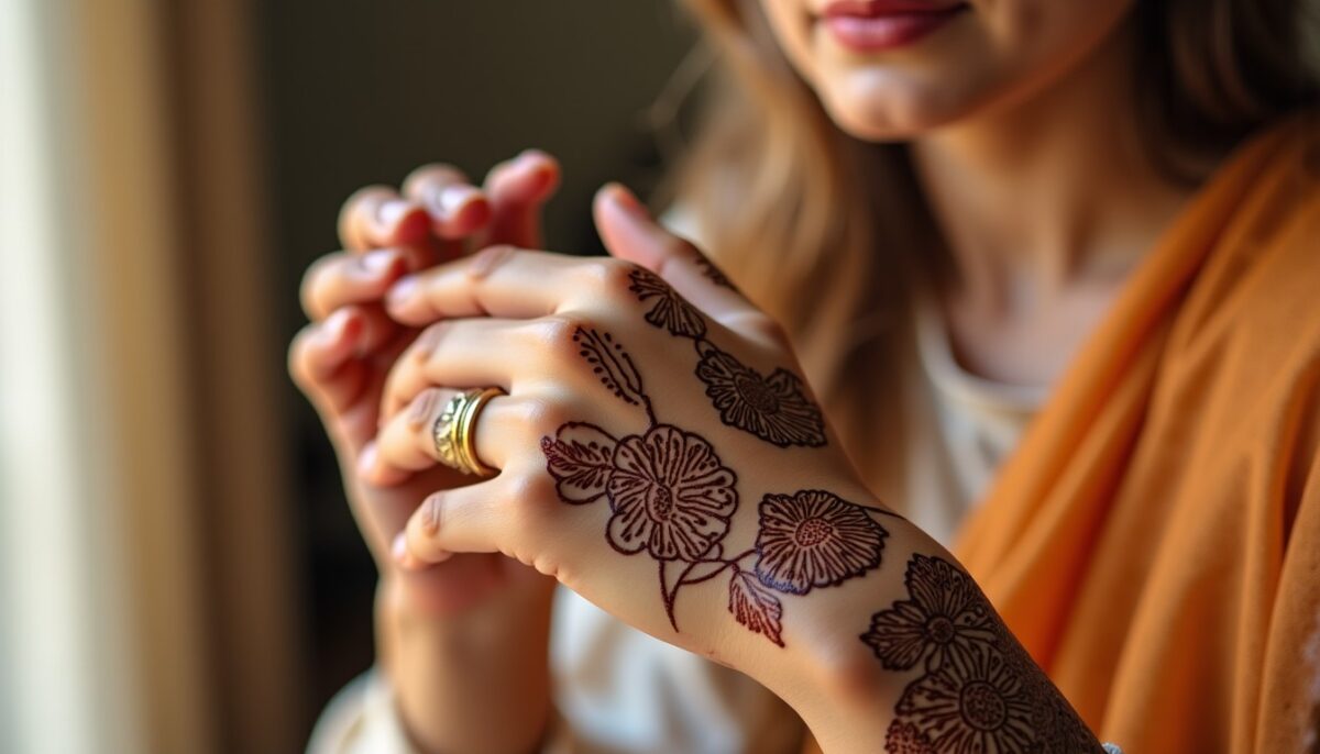 Mehndi : l'art millénaire des motifs élégants qui magnifient la peau