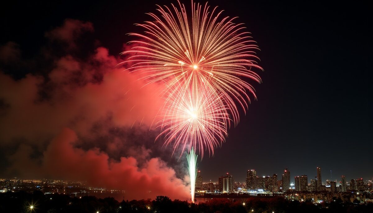 Immortaliser l'éclat des feux d'artifice en un instant