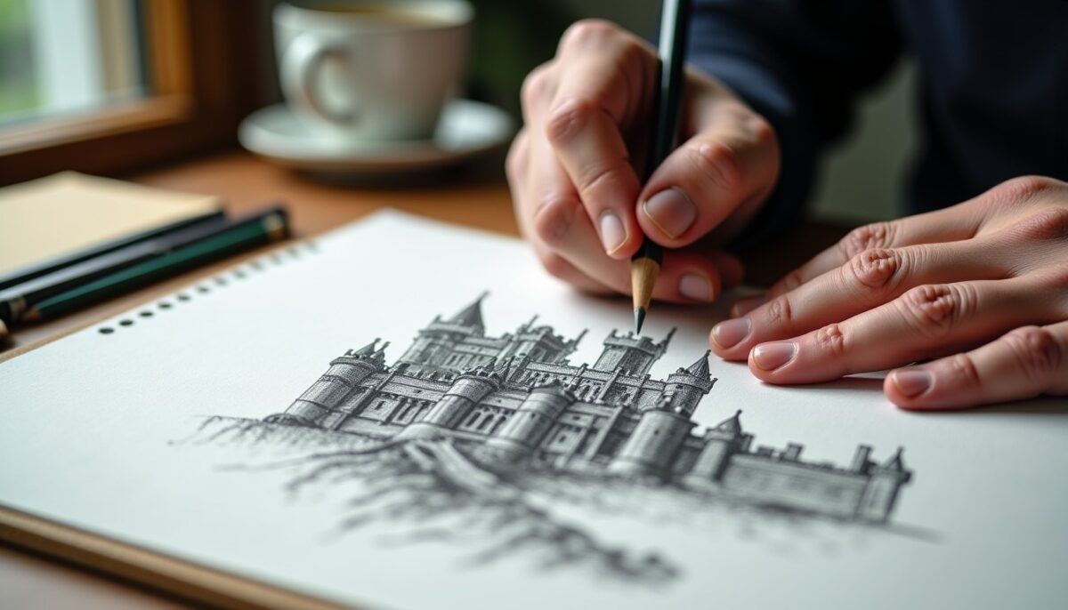 Dessiner un château : techniques incontournables pour un rendu réaliste et époustouflant
